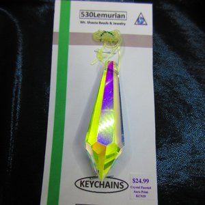 Faceted Glass Chandlier Drop